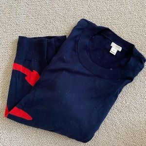 J crew anchor sweater